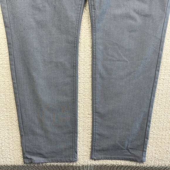 Tommy Hilfiger Pants Mens 36X32 Light Blue Straight Fit Chino Flat Front Casual - Picture 5 of 11